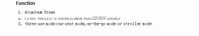 3 in 1 multi-functional baby carriage with Baby carry basket ,car seat,baby stroller