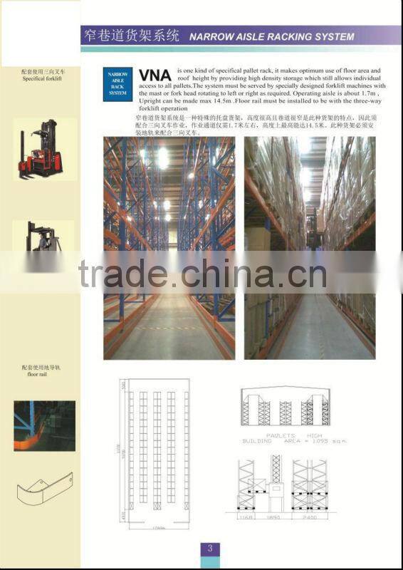 Very narrow aisle racking (SM-590)