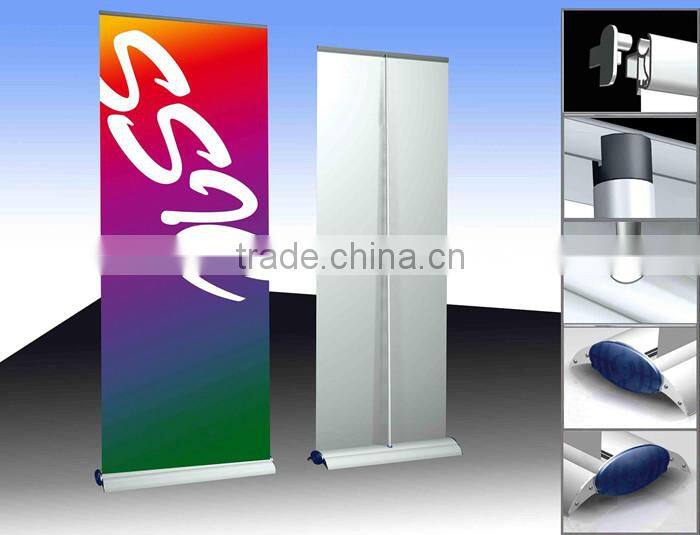 Factory custom display stand connected exhibition banner