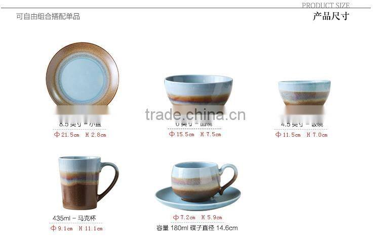 Contracted creative western dish bowl covered 012