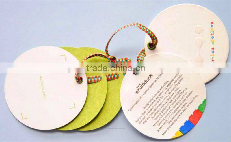 Professional hang tags, garment hang tag, hang tag printing