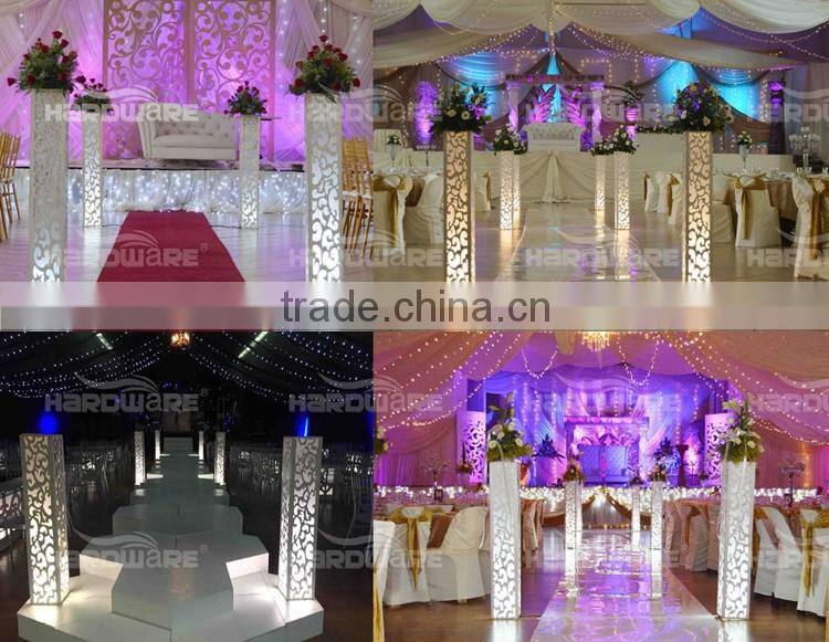 high party cocktail table , led cube party table , engrave led party table