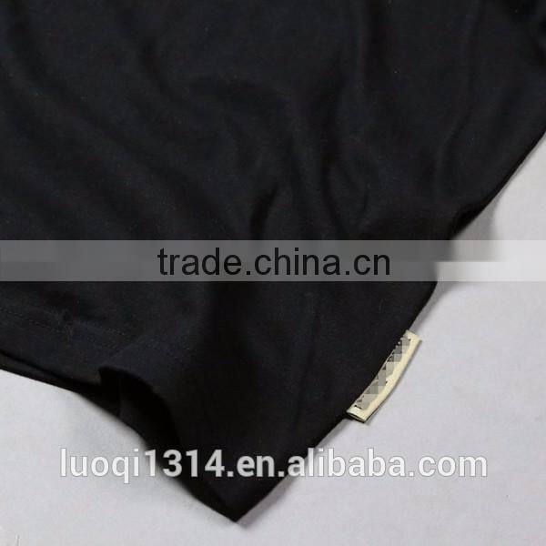 Custom v-neck t-shirt cheap mens bulk t shirt logo printed