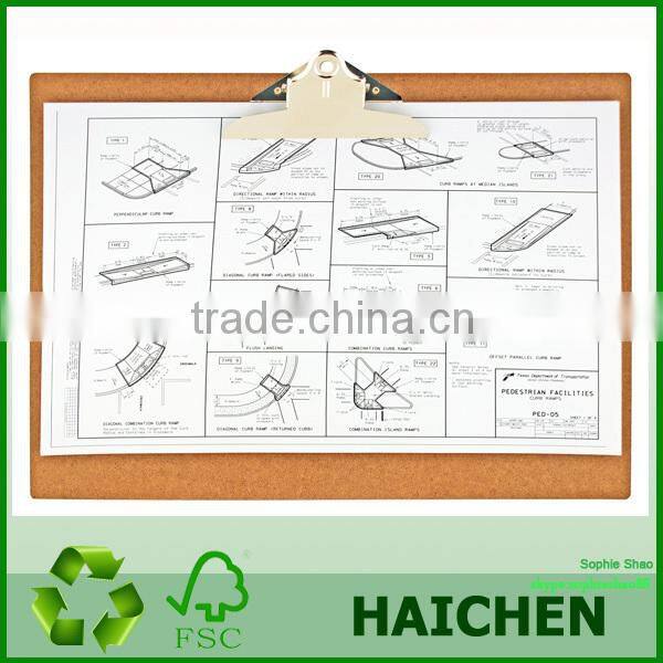 wooden clipboard for hospital restaurants and office