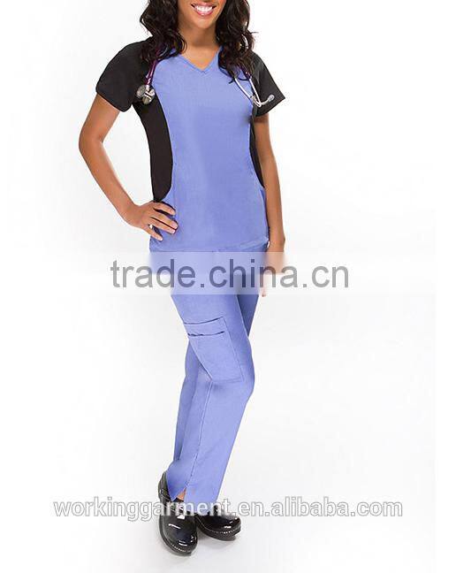 Fashion Basics Women's Flex Set Nurse Hospital Uniform/Medical Scrubs