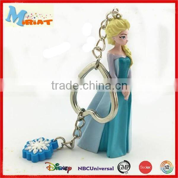 Promotion 3D Cartoon Characters Soft PVC Rubber keychain