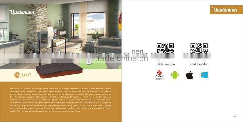 Qome1 Zigbee Smart Home System for home automation house