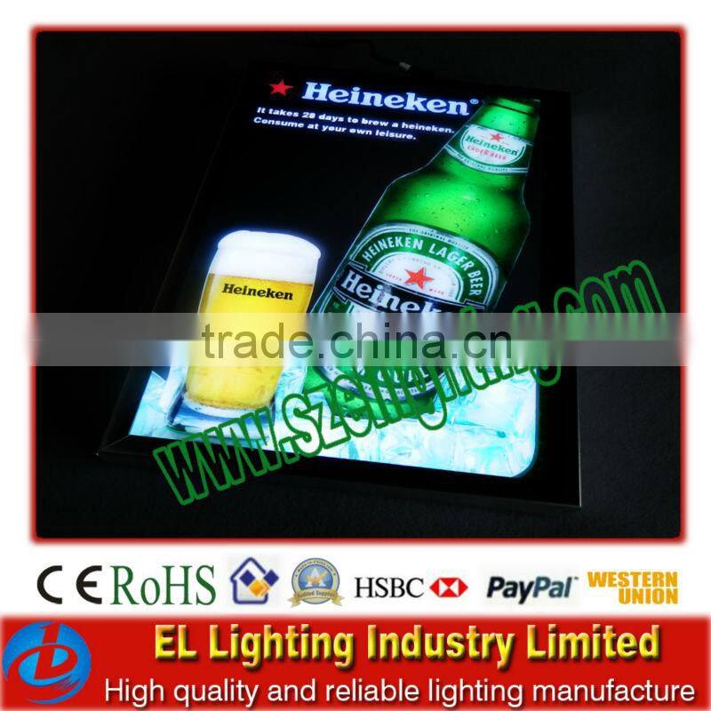 2014 NEW&HOT SALES Light Weight commercial LED light boxes