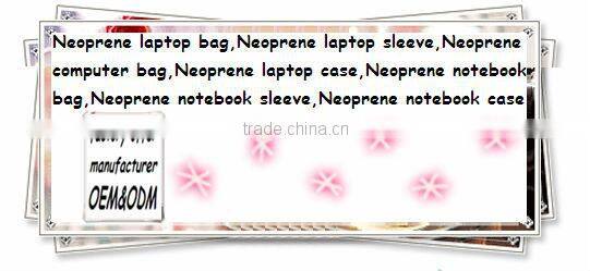 Super-soft shockproof 7"-17" various neoprene 3-5mm computer laptop bag ,laptop sleeve (factory)