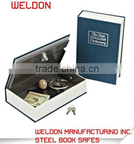 metal hidden book safes with combination lock