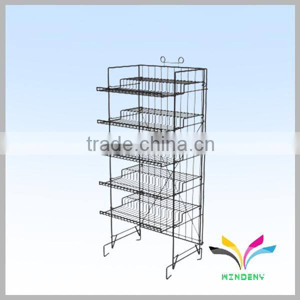 Well price supermarket/store used wire water can stand