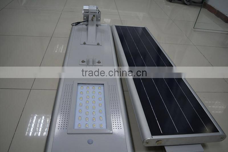 Outdoor Solar Led Street Light with Camera & Mobile App 20w 30w 50w