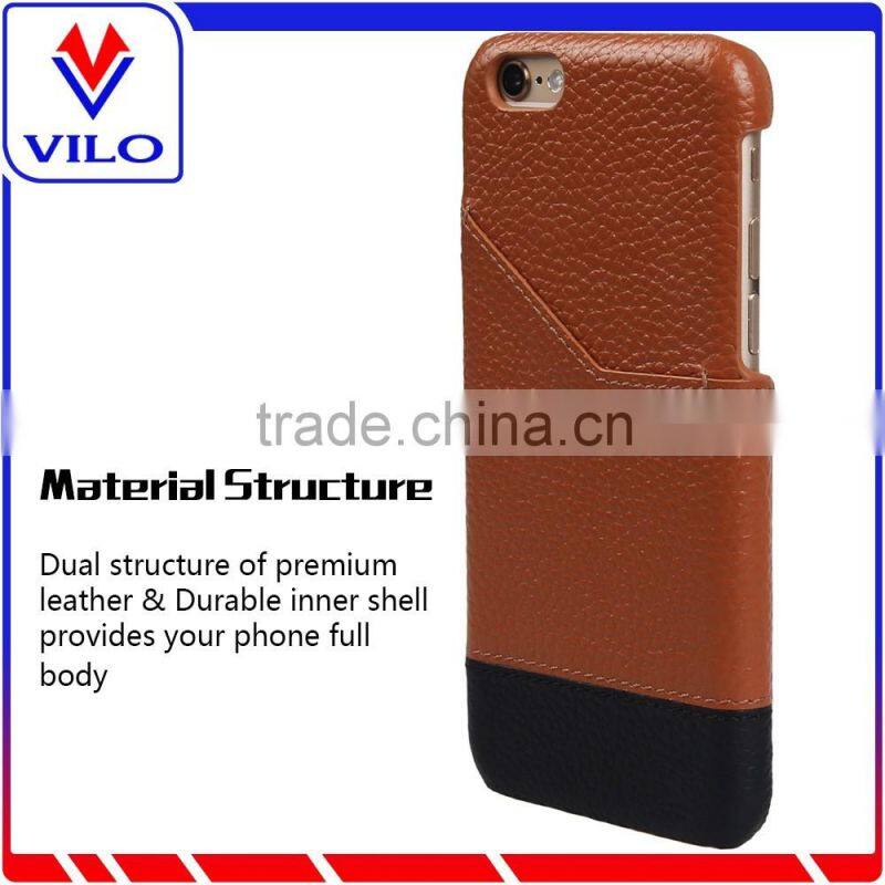 Genuine Leather Mobile Phone Case For iPhone 6+Screen Protector for iPhone 6