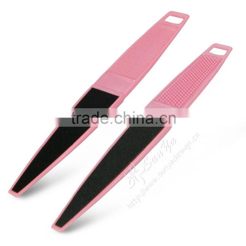 Professional pedicure callus remover tool , foot file removable pads