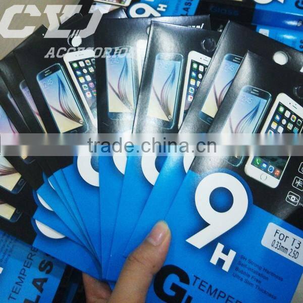 whlesale for iphone screen protector with retail paper packing