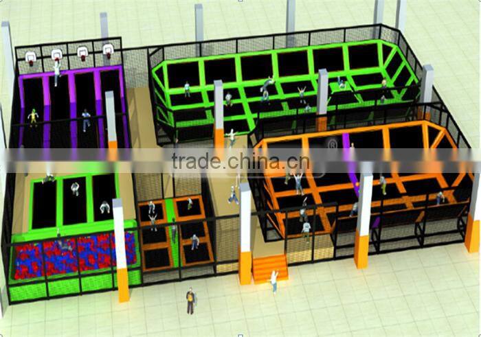 Cheer Amusement New Trampoline Park indoor playground equipment prices