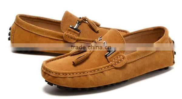 China factory OEM slip on leather loafers shoes