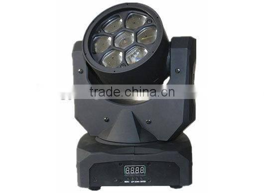 7x10w led bee eye moving head beam light