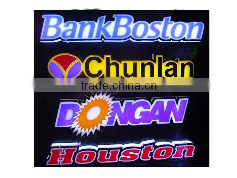 3d Light Box Sign Letters With Open Hours