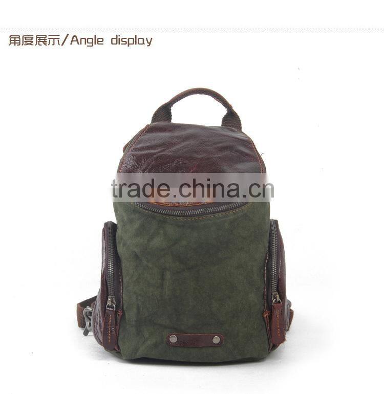 Latest Genuine Leather Rucksack Backpack