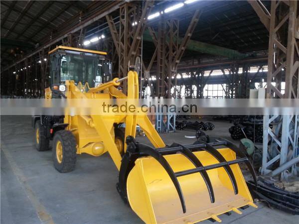 12ton/h combine sugar cane loader/mini sugar cane loader machine/sugar cane wheel loader ZLG16