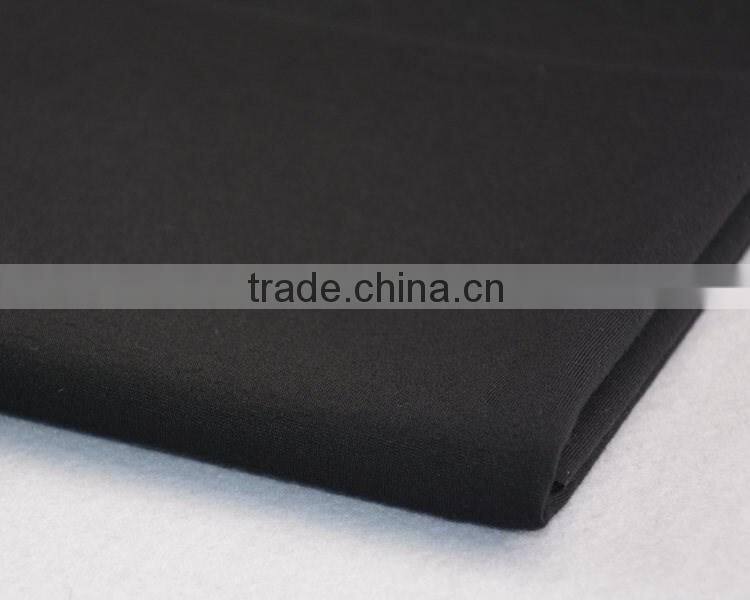 Jiufan textile 100% polyester stretch interlock knitted fabric