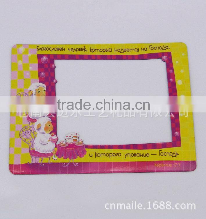 2014 new arrival promotional items fridge magnet photo frame / Different types photo frames