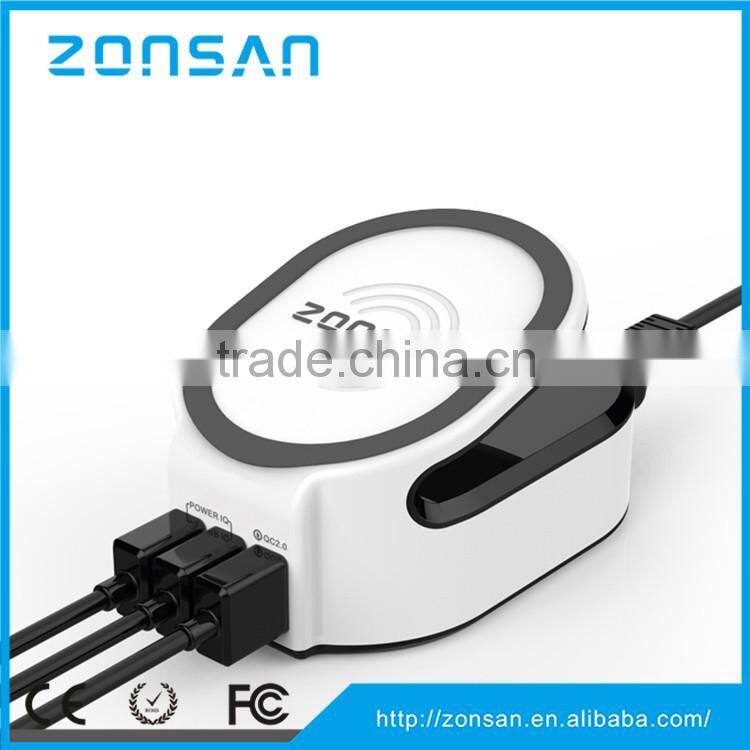 CE,RoHS,FCC Approved qi wireless phone charger receiver card for iphone,Samsung and Android micro usb port phones