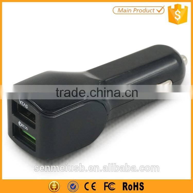 2016 Best Selling 5V 9V 12V Fast Dual USB Charger