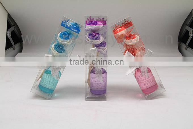 Home fragrance essential oil flower reed diffuser