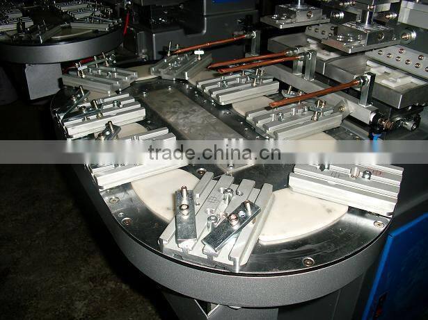 pen 2 color pad printing machine with rotary worktable