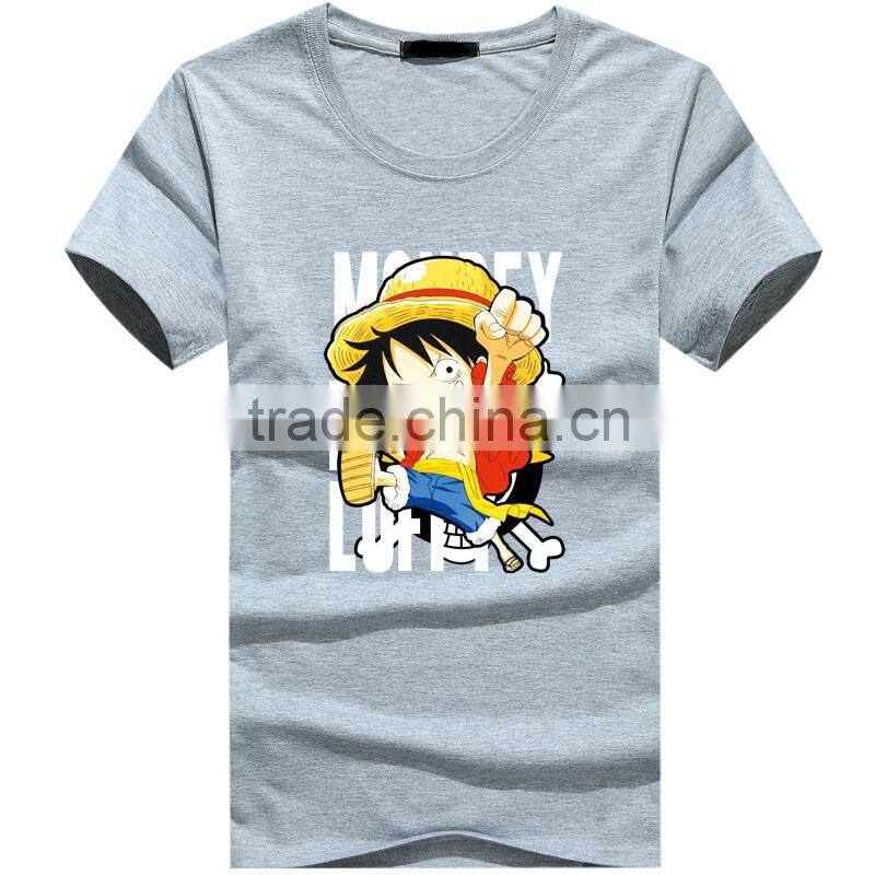 Custom Silk Screen Printing 100% Cotton T- Shirt