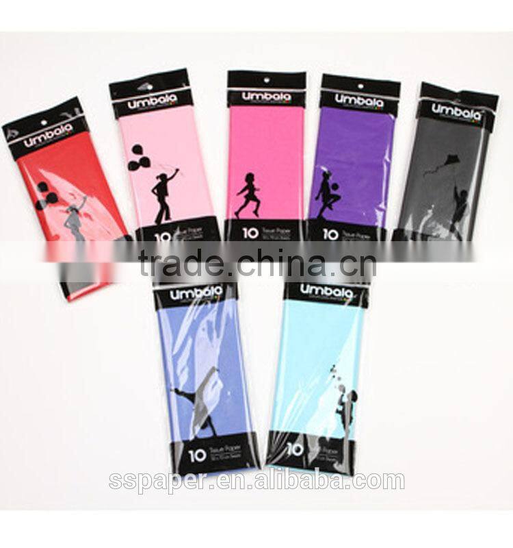 17g color tissue paper jumbo roll