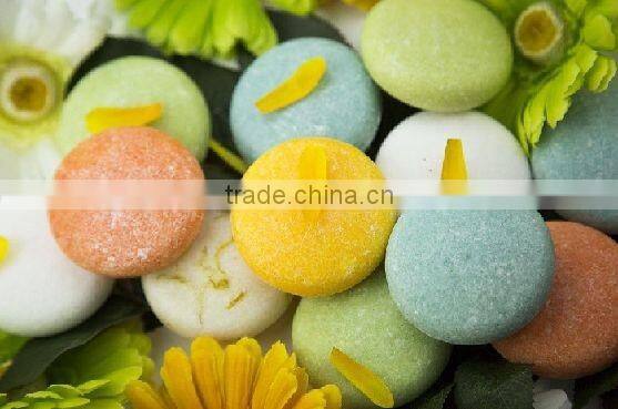 Flower flavour face whitening toilet bath soap
