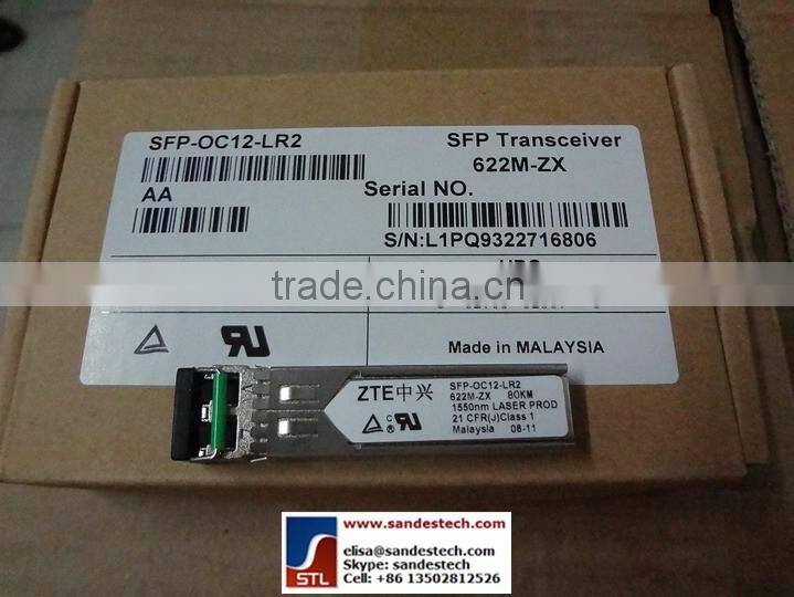 ZTE SFP-OC12-S80K SFP-OC12-LR2 622M-ZX 80KM 1550NM 622M optical transceiver