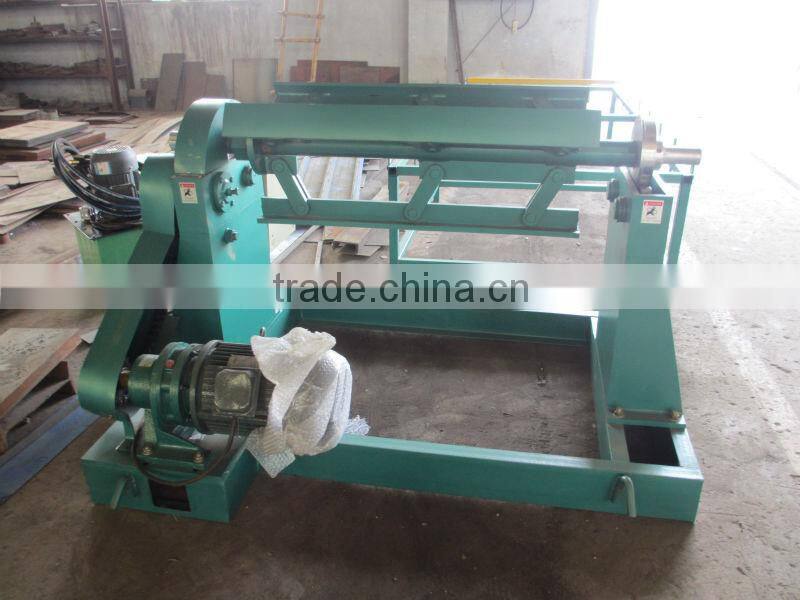 Color steel decoiler