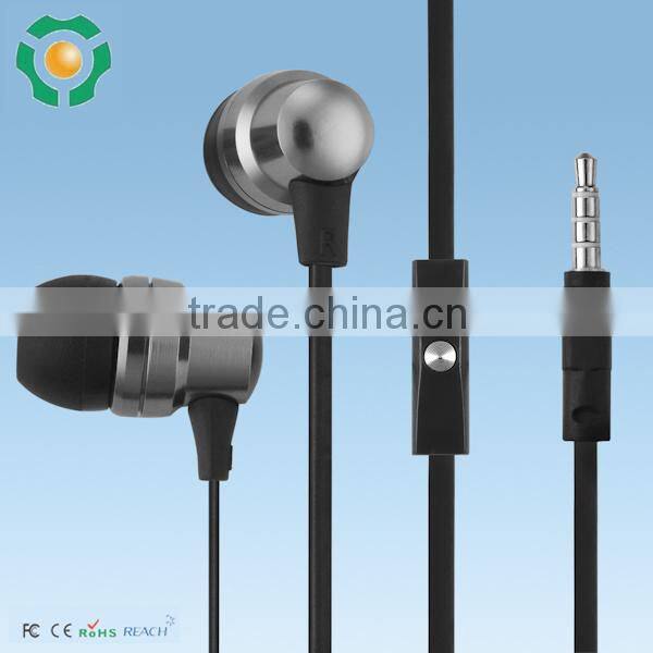 Hot sell new design in ear stereo mp3 earphone in bulk