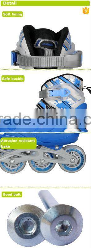 kids cheap pink blue bearing roller skates roller with ce certificate