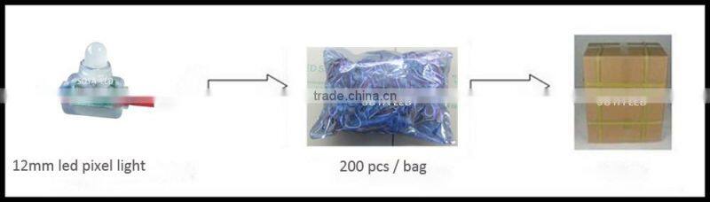 12mm full color leds pixel light sm16716