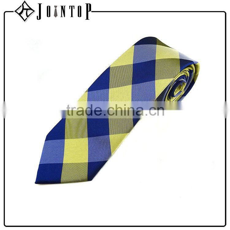 handsome colorful silk man grey blue yellow tie