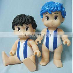 Plastic Great Britain Flag Doll