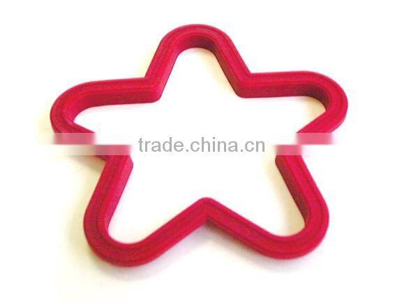 Fry egg tool five star shape silicone egg ring