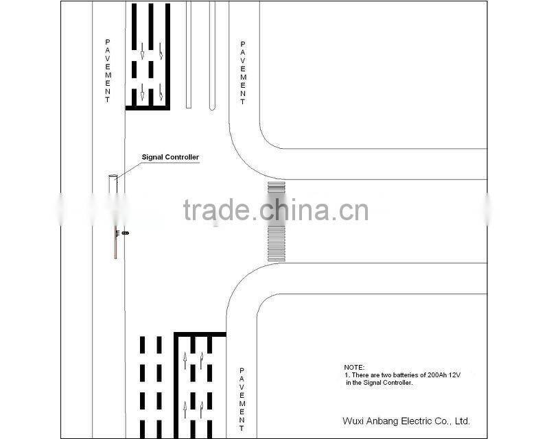 Solar power traffic system