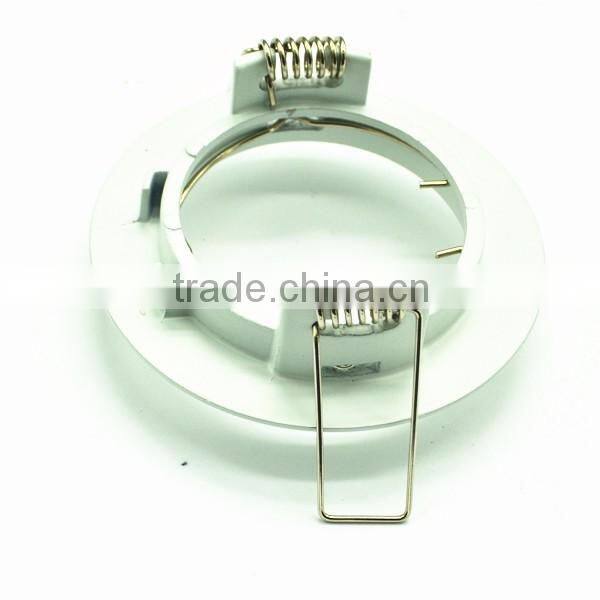 Hot sale white europe popular aluminum alloy downlight recessed design LED spotlight ceiling light MR 16 GU10 GU5.3