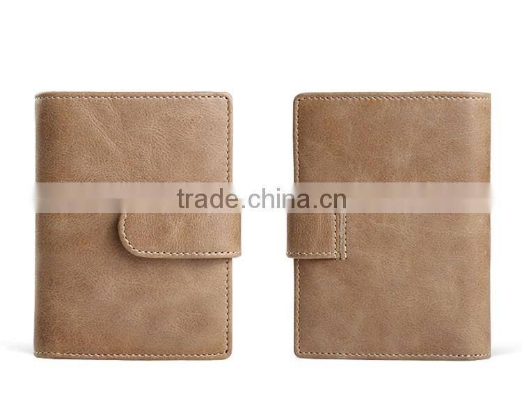 Customed business leather silicone card holder with metal buckle