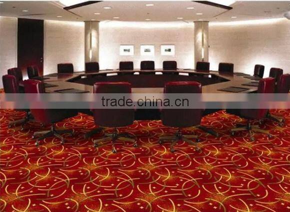 handtufted wall to wall casino carpet