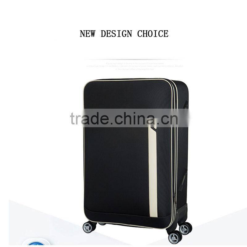 Soft Fabric EVA 1200D 600D Material Nylon Suitcase Trolley Case Luggage With Fashion Design