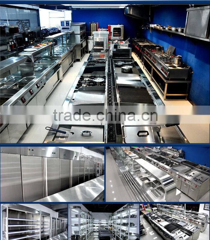 R185 Stainless Steel Fancooling 2 Refrigerated Glass Doors