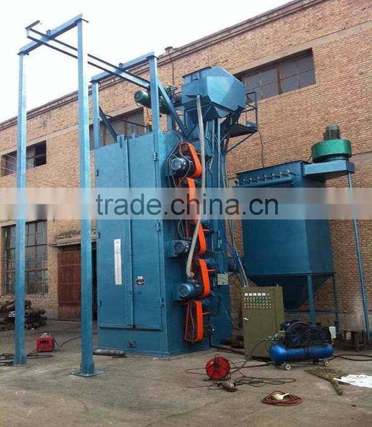 Q376 Lifting hook type shot blasting machine