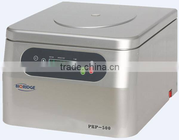 PRP centrifuge with swing rotor